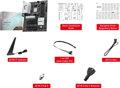 MSI B840 GAMING PLUS WIFI emolevy