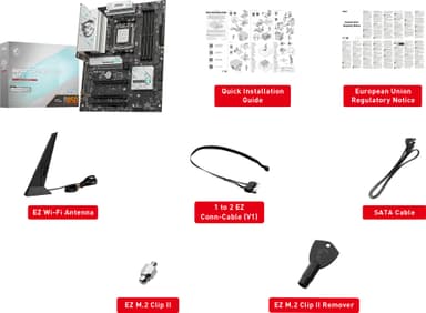 MSI MAG B850 TOMAHAWK MAX WIFI emolevy