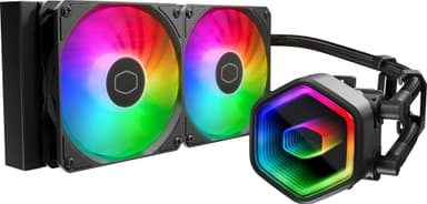 Cooler Master MasterLiquid 240 Core II RGB nestejäähdytin (musta)