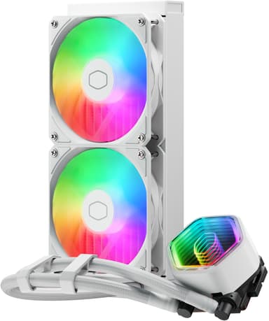 Cooler Master MasterLiquid 240 Core II RGB nestejäähdytin (valkoinen)