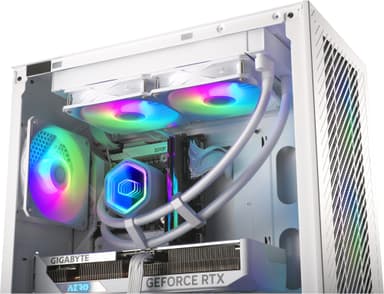 Cooler Master MasterLiquid 240 Core II RGB nestejäähdytin (valkoinen)