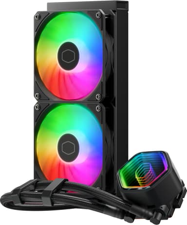 Cooler Master MasterLiquid 240 Core II RGB nestejäähdytin (musta)
