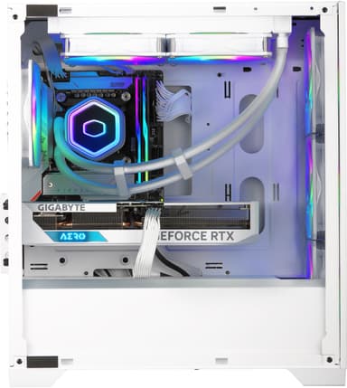 Cooler Master MasterLiquid 240 Core II RGB nestejäähdytin (valkoinen)