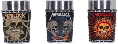 Nemesis Now Metallica shottilasit (3 kpl)