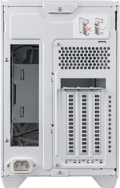 Cooler Master MasterBox NR200P V2 White PC-kotelo (valkoinen)