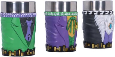 Nemesis Now Batman shottilasit (3 kpl, Villains)