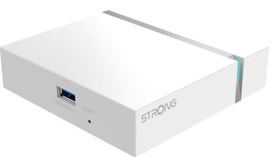 Strong Leap S3+V2 Google TV Box 4K UHD mediatoistin (valkoinen)
