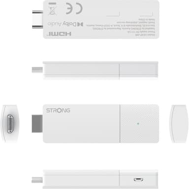 Strong Leap Air Google TV Stick 4K UHD mediatoistin (valkoinen)