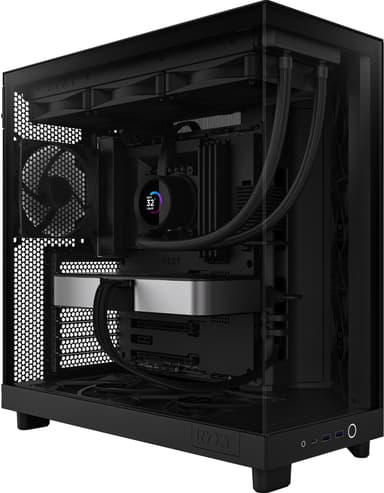 NZXT H6 Flow 2024 PC-kotelo (musta)