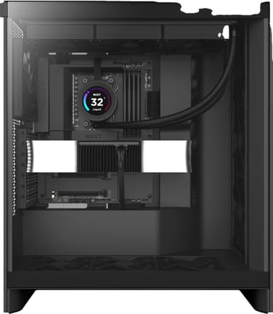 NZXT H7 Flow 2024 PC-kotelo (musta)