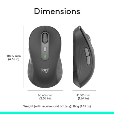 Logitech M750 L Signature Plus langaton hiiri