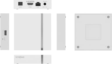 Strong Leap S3+V2 Google TV Box 4K UHD mediatoistin (valkoinen)