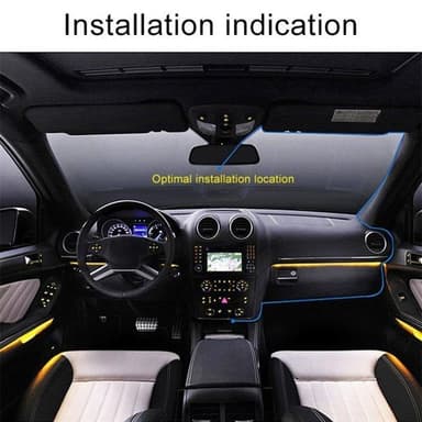 K6000 Autokamera 2.3 ""Full HD 1080P -näyttö