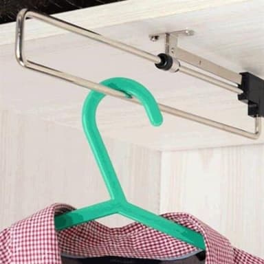 Ulosvedettävä vaatekaappi ripustin 35 cm