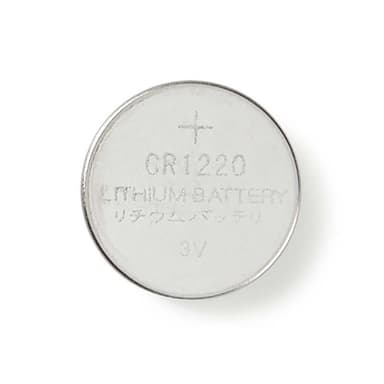 Nedis Litiumnappiparisto CR1220 | 3 V DC | 5 - Läpipainopakkaus | Hopea