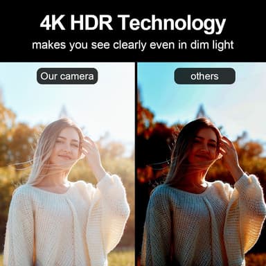 NÖRDIC UHD 4K 30 fps 8 megapikselin verkkokamera automaattitarkennuksella/seurannalla/kehystys/zoomilla, kaksoismikrofonit, SONY-anturi