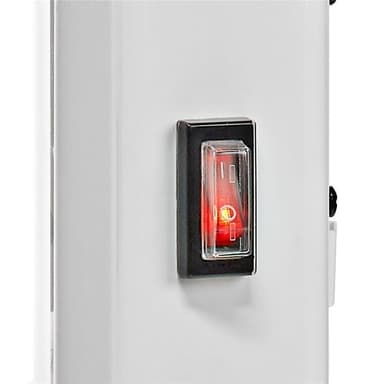 Nedis SmartLife Konvektiolämmitin | Wi-Fi | Sopii kylpyhuoneeseen | Lasipaneeli | 2000 W | 2 Lämpöasetusta | LED | 15 - 35 °C | Säädettävä termostaatti | Valkoinen