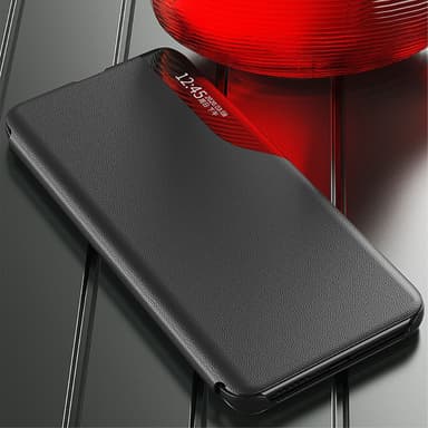 SKALO Samsung S24 Clear View Window Case - Musta