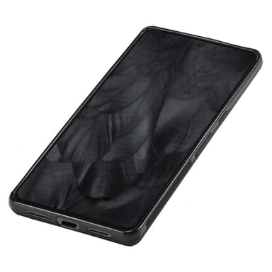 SKALO Google Pixel 8 Pro LC.IMEEKE Carbon Fiber PU-nahkakuori - Musta
