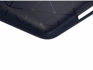 SKALO iPhone 7/8 Plus Armor Carbon Iskunkestävä TPU suojakuori - Punainen