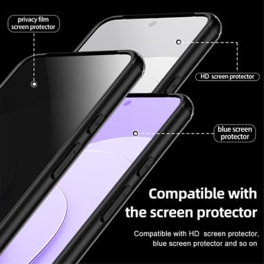 SKALO Google Pixel 8 Pro TPU Clear Hybridi Suojakuori - Musta