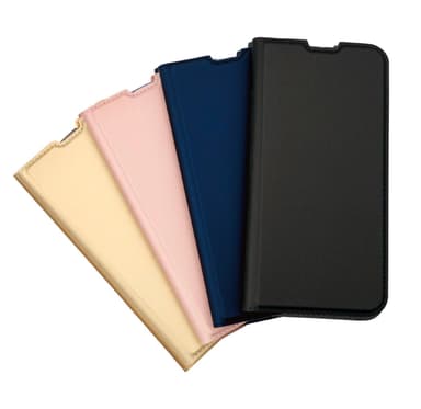 SKALO Oneplus 8 Lompakkokotelo Ultra-ohut muotoilu - Kulta