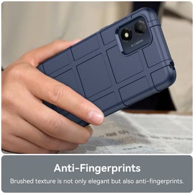 SKALO Motorola Moto E13 4G Rugged Shield iskunkestävä TPU suojakuori