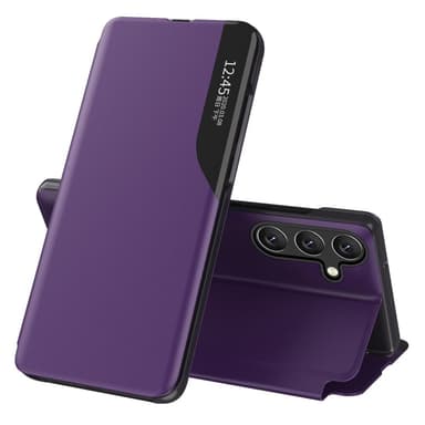 SKALO Samsung A05s 4G Clear View Window Case - Violetti