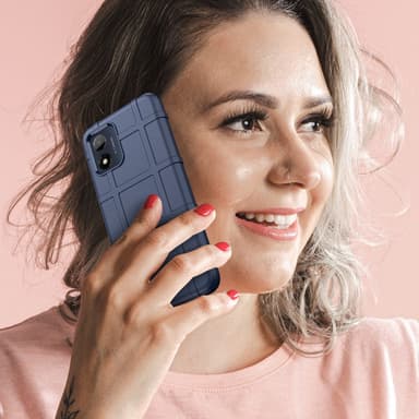 SKALO Motorola Moto E13 4G Rugged Shield iskunkestävä TPU suojakuori
