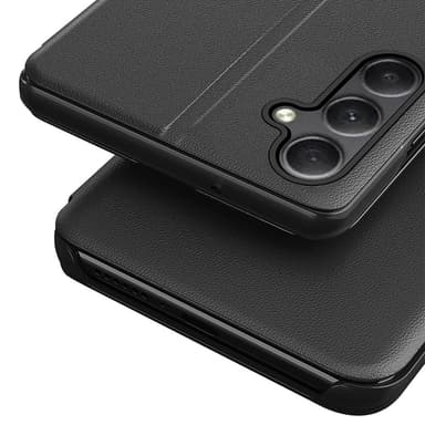 SKALO Samsung A34 5G Clear View Window Case - Sininen