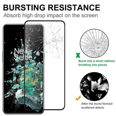 SKALO Oneplus 10T 5G Koko Näytön Panssarilasi