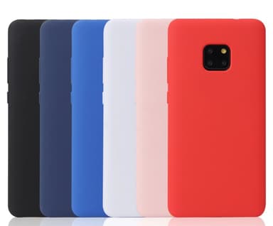 SKALO Huawei Mate 20 Pro Ultraohut TPU-kuori - Musta