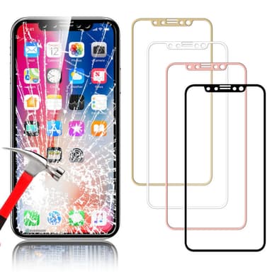 SKALO iPhone 11 Pro Koko Näytön Panssarilasi - Musta