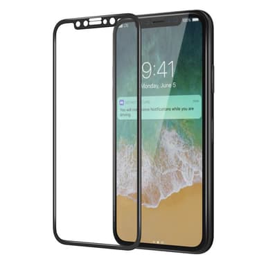 SKALO iPhone 11 Pro Koko Näytön Panssarilasi - Musta