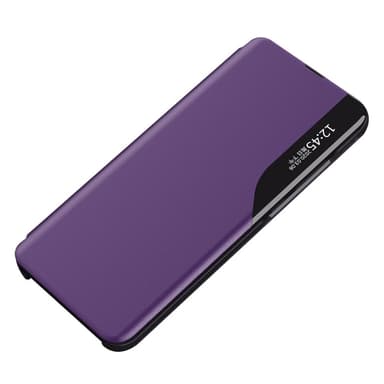 SKALO Samsung A54 5G Clear View Window Case - Violetti