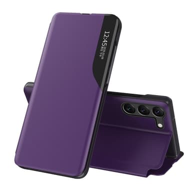 SKALO Samsung S24 Clear View Window Case - Violetti