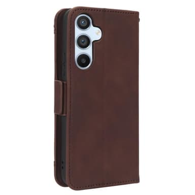 SKALO Samsung A54 5G 6-lokeroa Lompakkokotelo - Ruskea