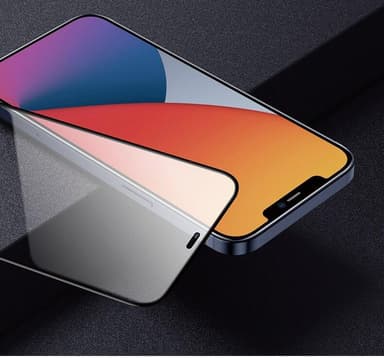 SKALO iPhone 12 Pro Max Koko Näytön Panssarilasi