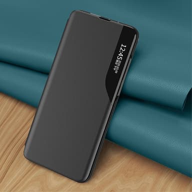 SKALO Samsung S24 Clear View Window Case - Sininen