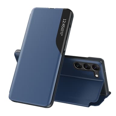 SKALO Samsung S24 Clear View Window Case - Sininen