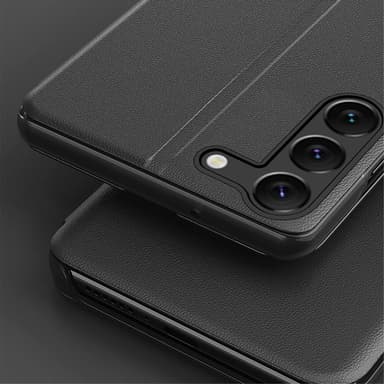 SKALO Samsung S24 Clear View Window Case - Sininen