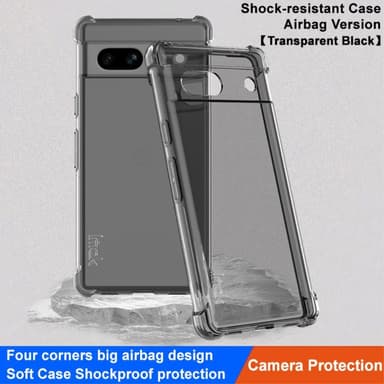 IMAK Google Pixel 7a Erittäin vahva TPU-kuori - Musta