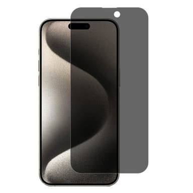 2-KPL SKALO iPhone 15 Pro Max Yksityisyys näytönsuoja karkaistu lasi
