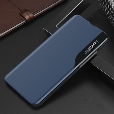 SKALO Samsung A05s 4G Clear View Window Case - Sininen