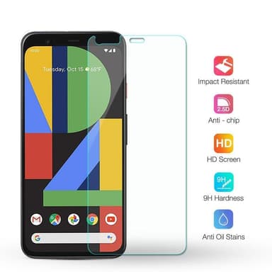 2-KPL SKALO Google Pixel 4 XL Panssarilasi Näytönsuoja
