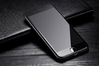 SKALO iPhone 7/8 Plus Koko Näytön Panssarilasi - Musta