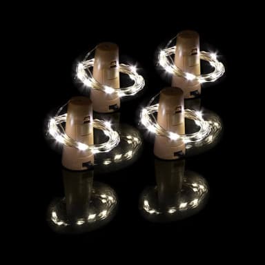LED Pullolamput 4-pakkaus