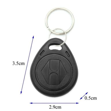 Ohjelmoitava RFID-Avaimenperä 10-Pakkaus