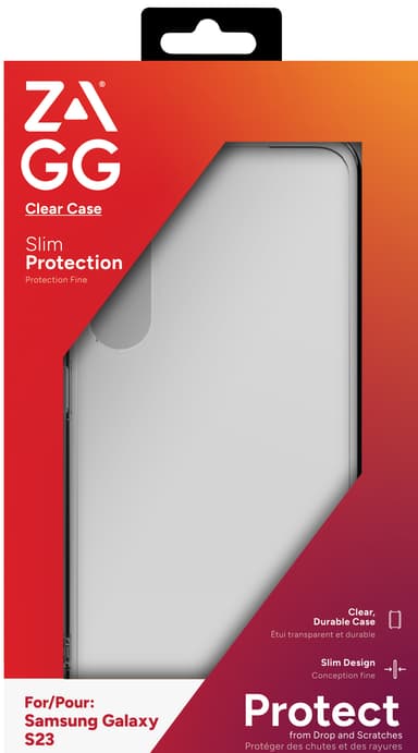 Zagg Samsung Galaxy S23 kirkas suojakuori