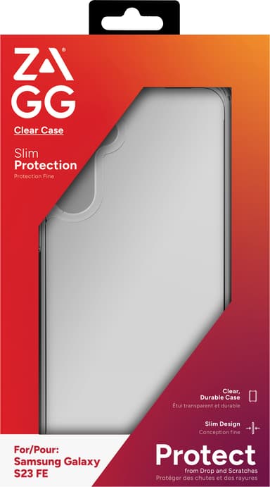 Zagg Samsung Galaxy S23 FE kirkas suojakuori